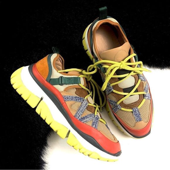 CHLOE Blake Low Top Sneakers - Picture 1 of 15